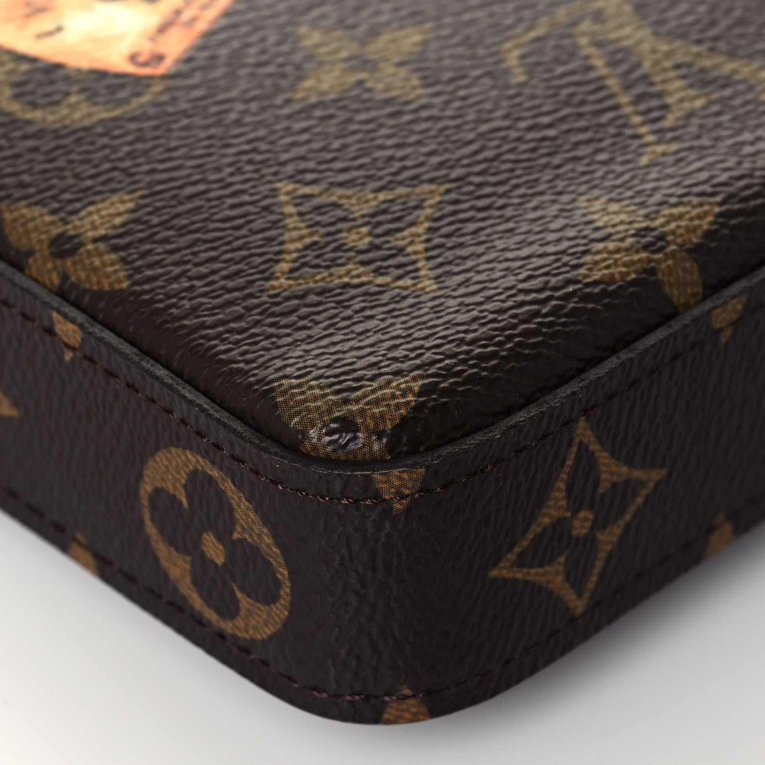 Louis Vuitton Monogram My LV World Tour Pochette Felicie Chain Wallet Hot Pink 11 of 13