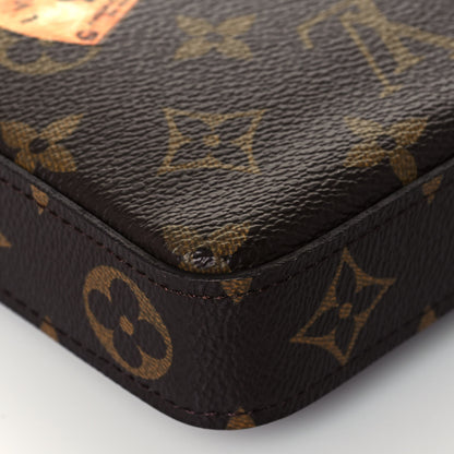 Louis Vuitton Monogram My LV World Tour Pochette Felicie Chain Wallet Hot Pink 11 of 13