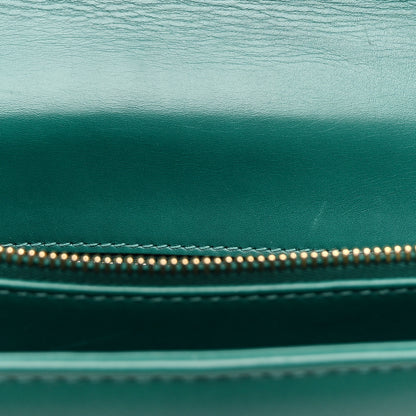 Bulgari Calfskin Serpenti Forever Shoulder Bag Emerald Green 11 of 16