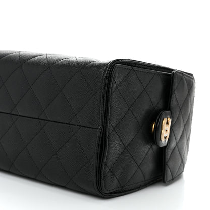 Chanel Caviar Quilted Small Chanel 25 Handbag Black 10 of 11