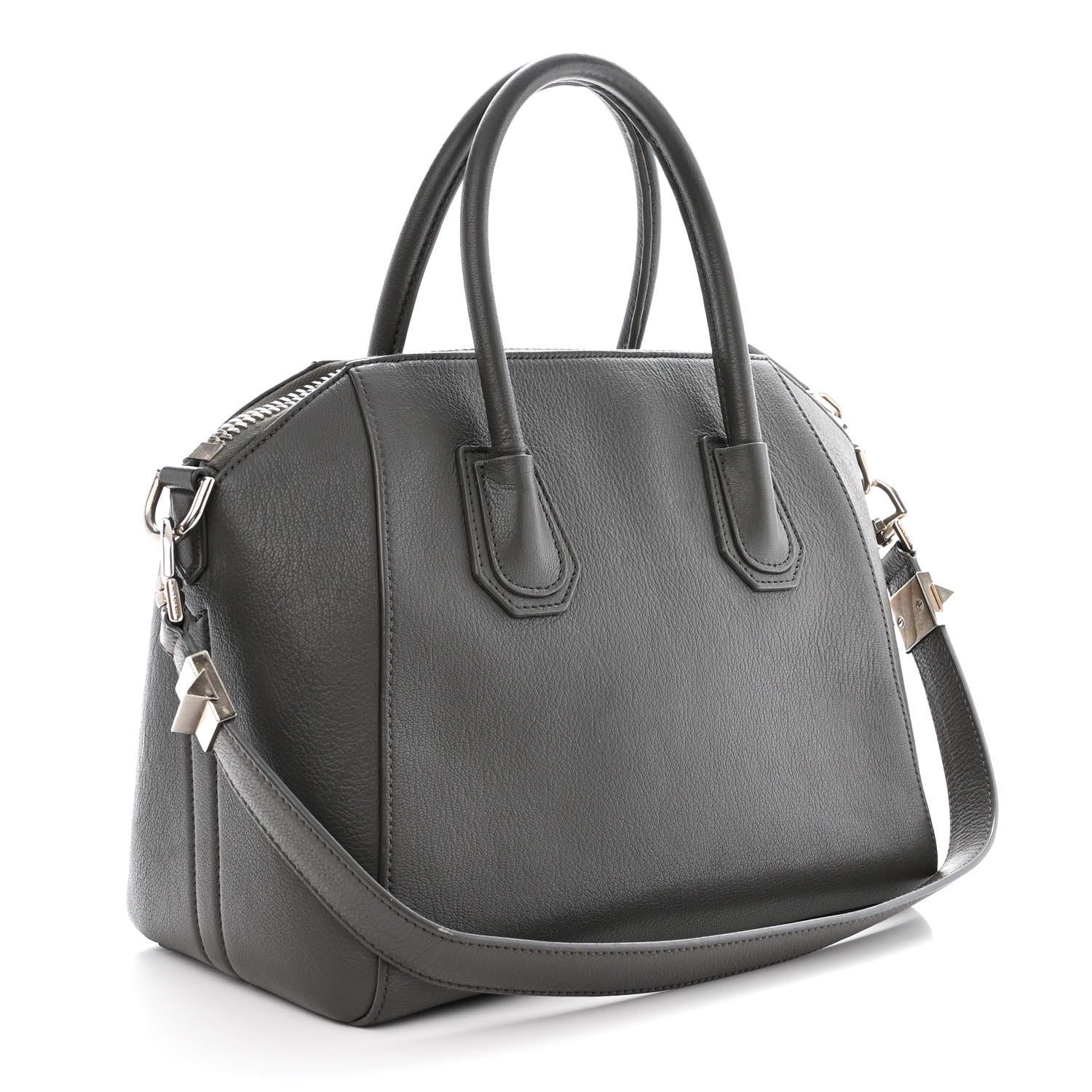 Givenchy Sugar Goatskin Small Antigona Dark Grey 3 of 11