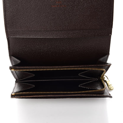 Louis Vuitton Damier Ebene Porte-Monnaie Tresor Wallet 7 of 10