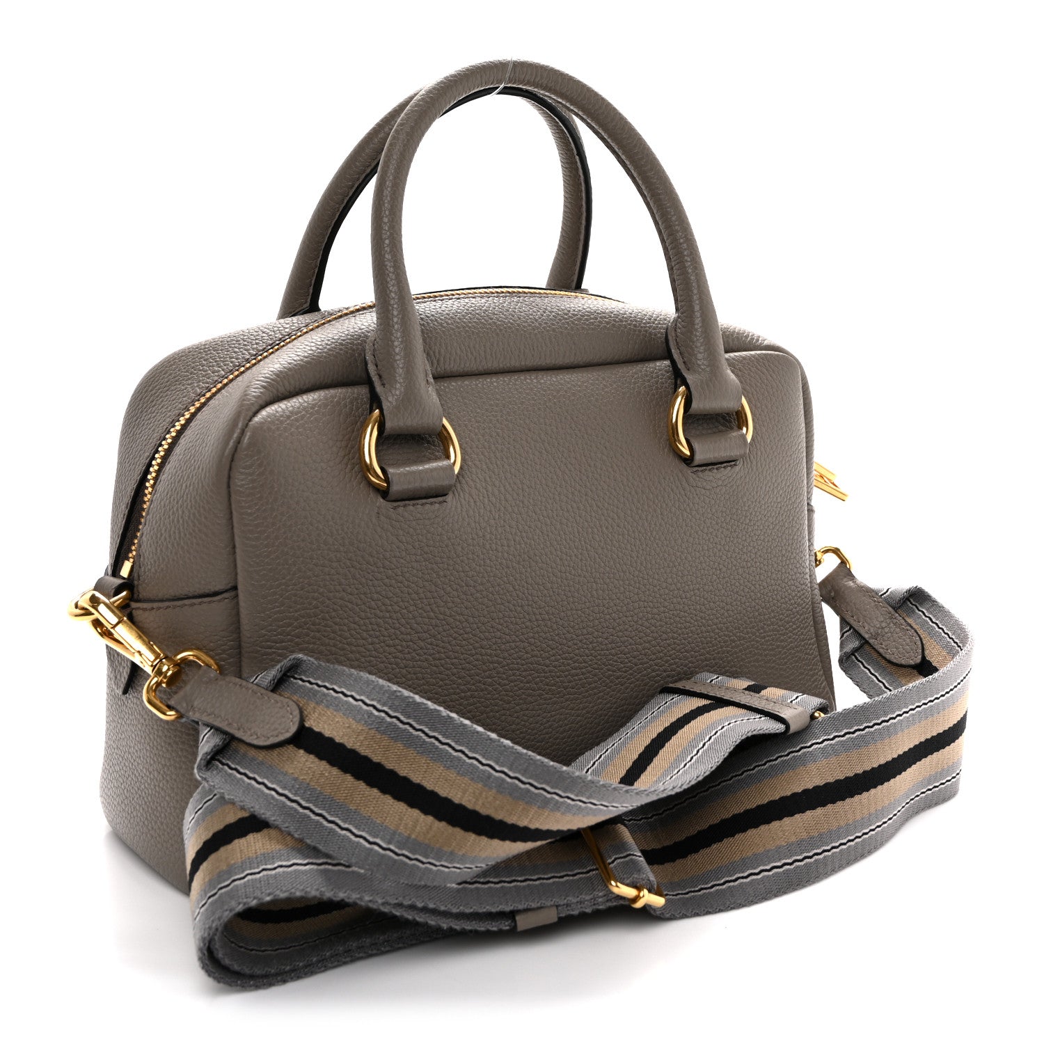 Prada Vitello Phenix Bauletto Argilla 3 of 10