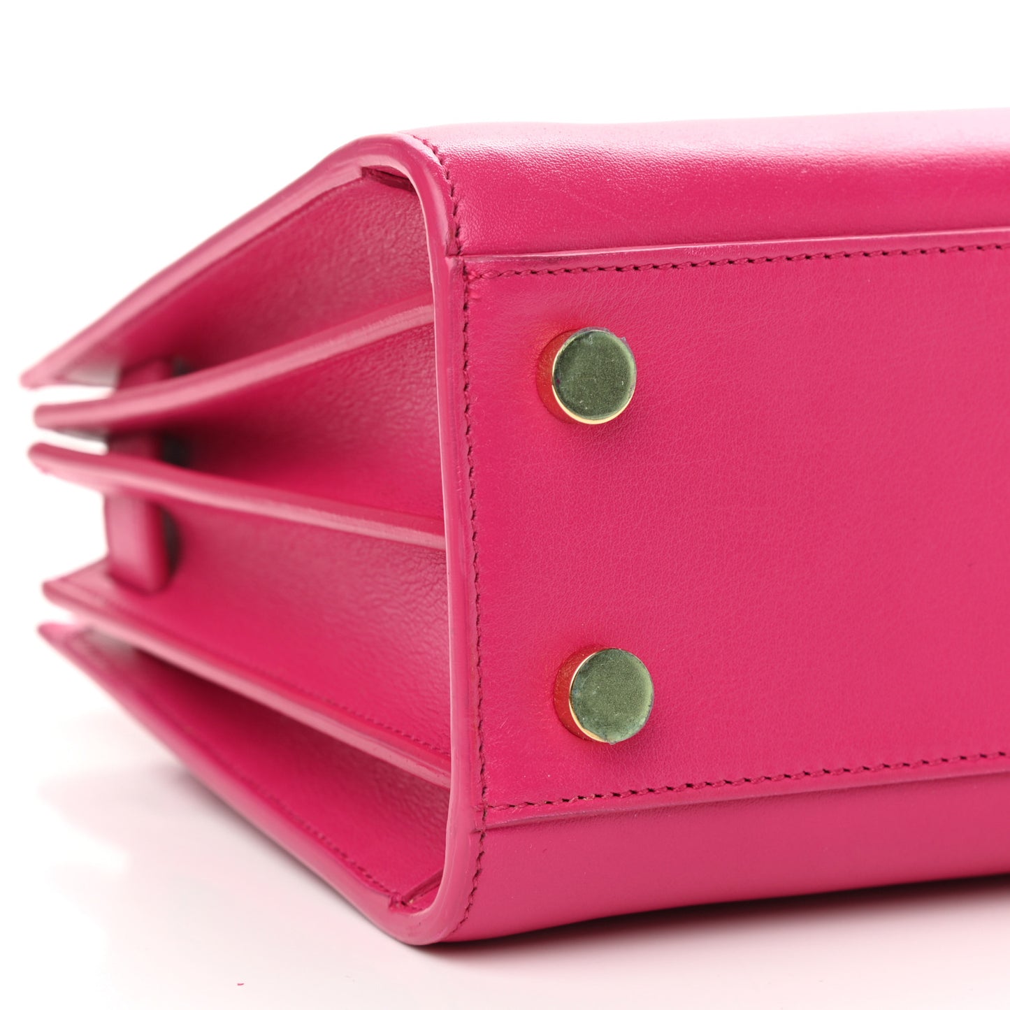 Calfskin Nano Sac De Jour Lipstick Fuchsia