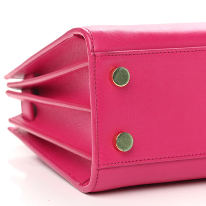 Saint Laurent Calfskin Nano Sac De Jour Lipstick Fuchsia 8 of 11