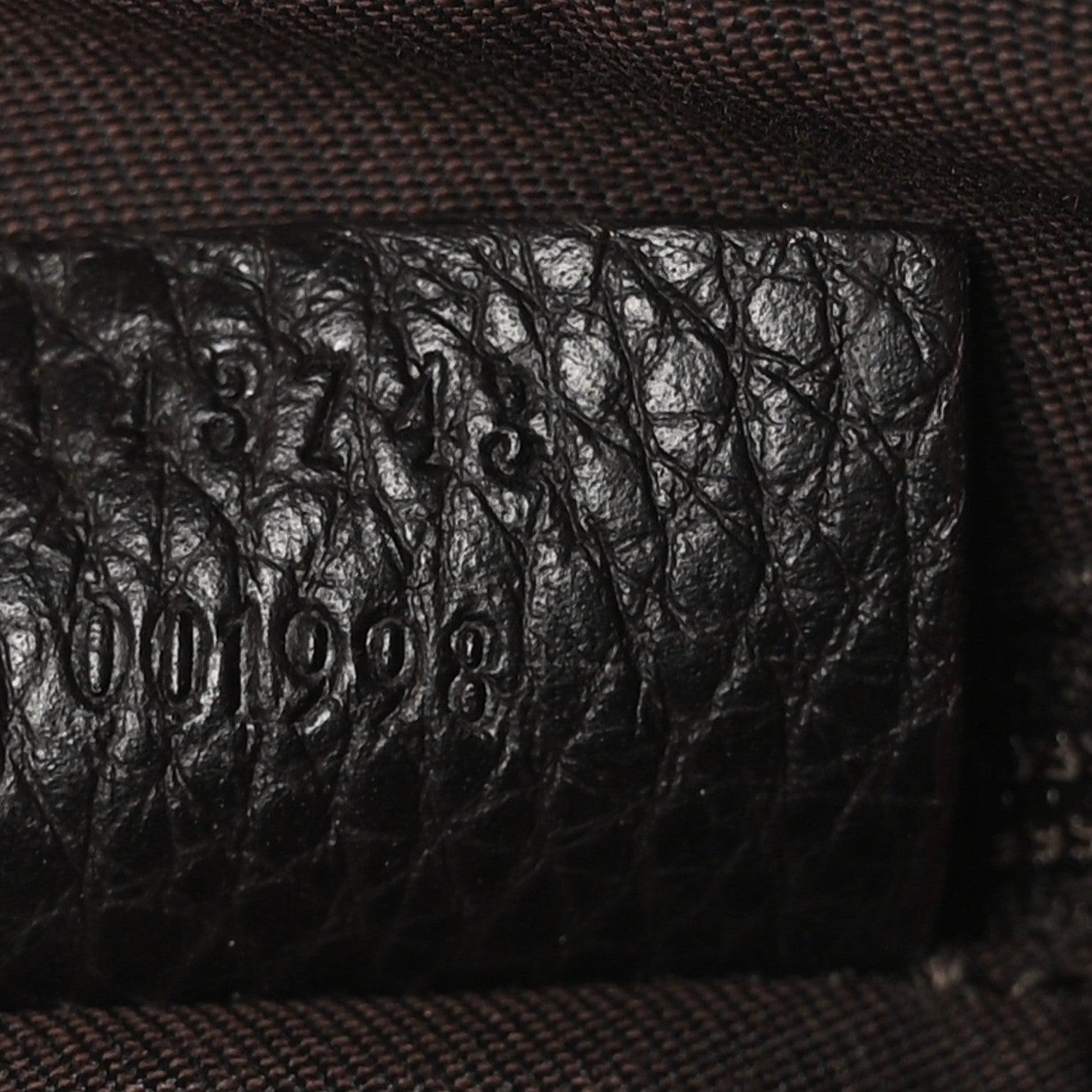 Gucci Nylon Monogram Shoulder Bag  Dark Brown 7 of 11
