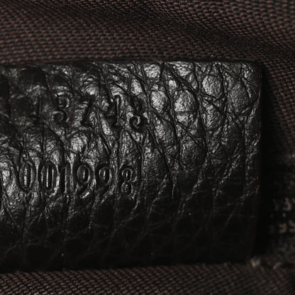 Gucci Nylon Monogram Shoulder Bag  Dark Brown 7 of 11
