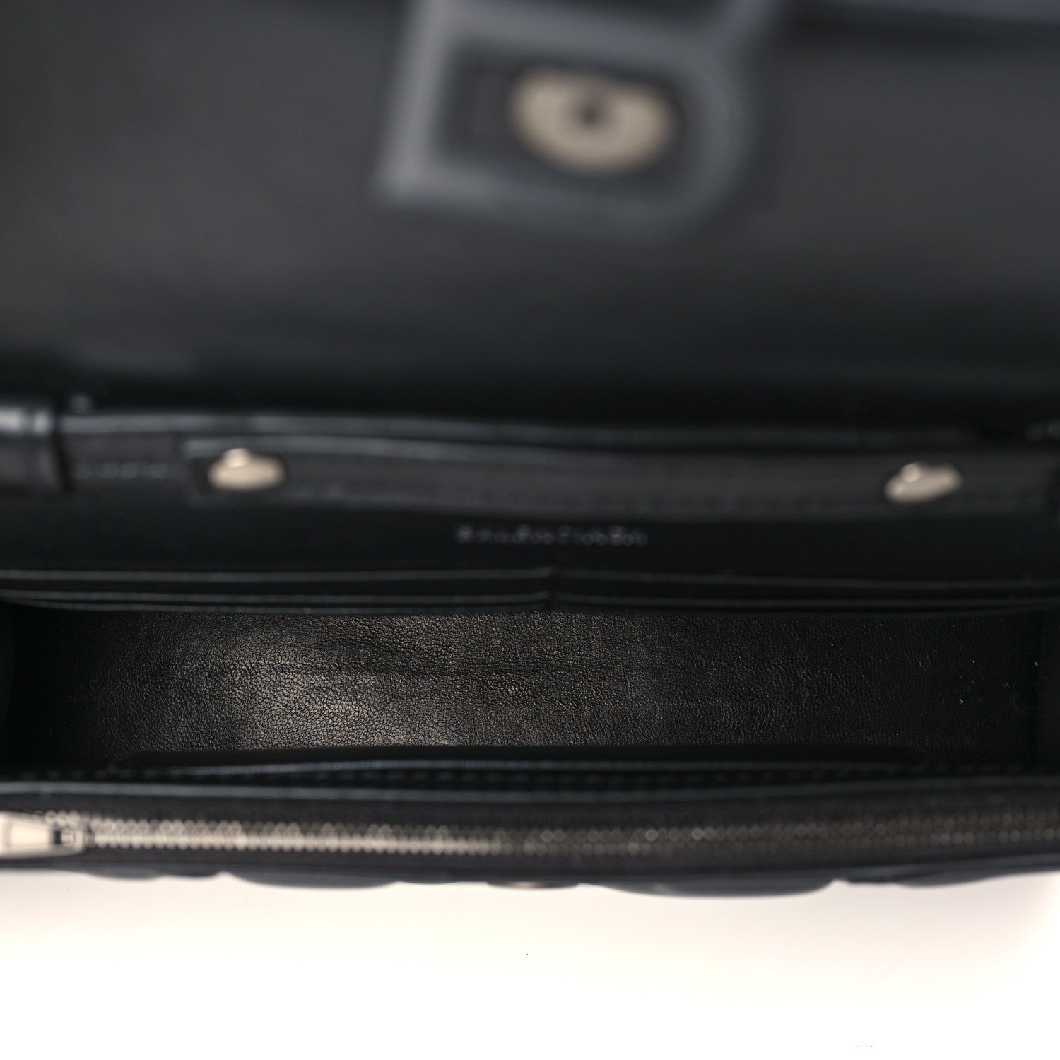 Balenciaga Nappa BB Monogram Embossed Hourglass Chain Bag Black 5 of 9