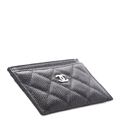 Chanel Caviar Quilted Card Holder Black 4 of 8