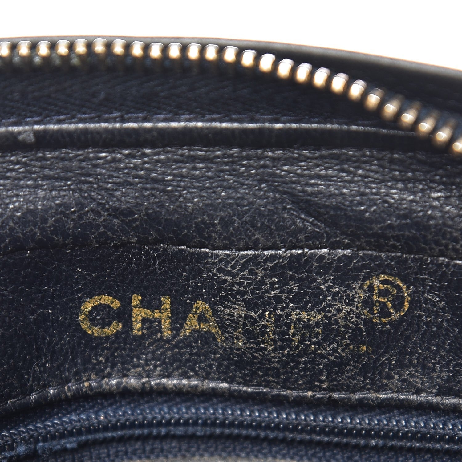 Chanel Caviar Quilted Camera Case Navy 6 of 13