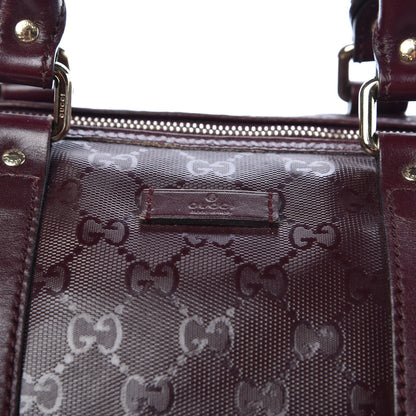 Gucci Imprime Monogram Medium Joy Boston Bordeaux 8 of 26