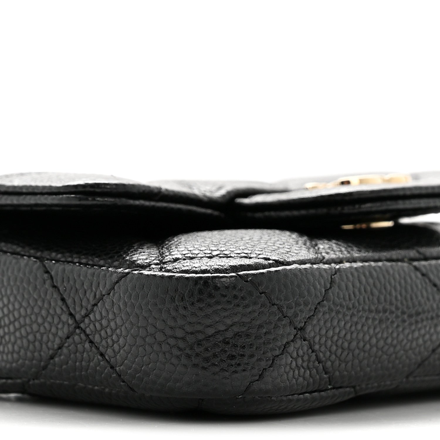 Chanel Caviar Quilted Mini Chain Belt Bag Black 10 of 12