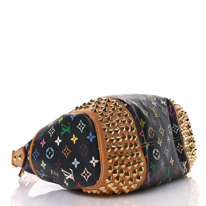 Louis Vuitton Monogram Multicolor Chrissie Black 4 of 12