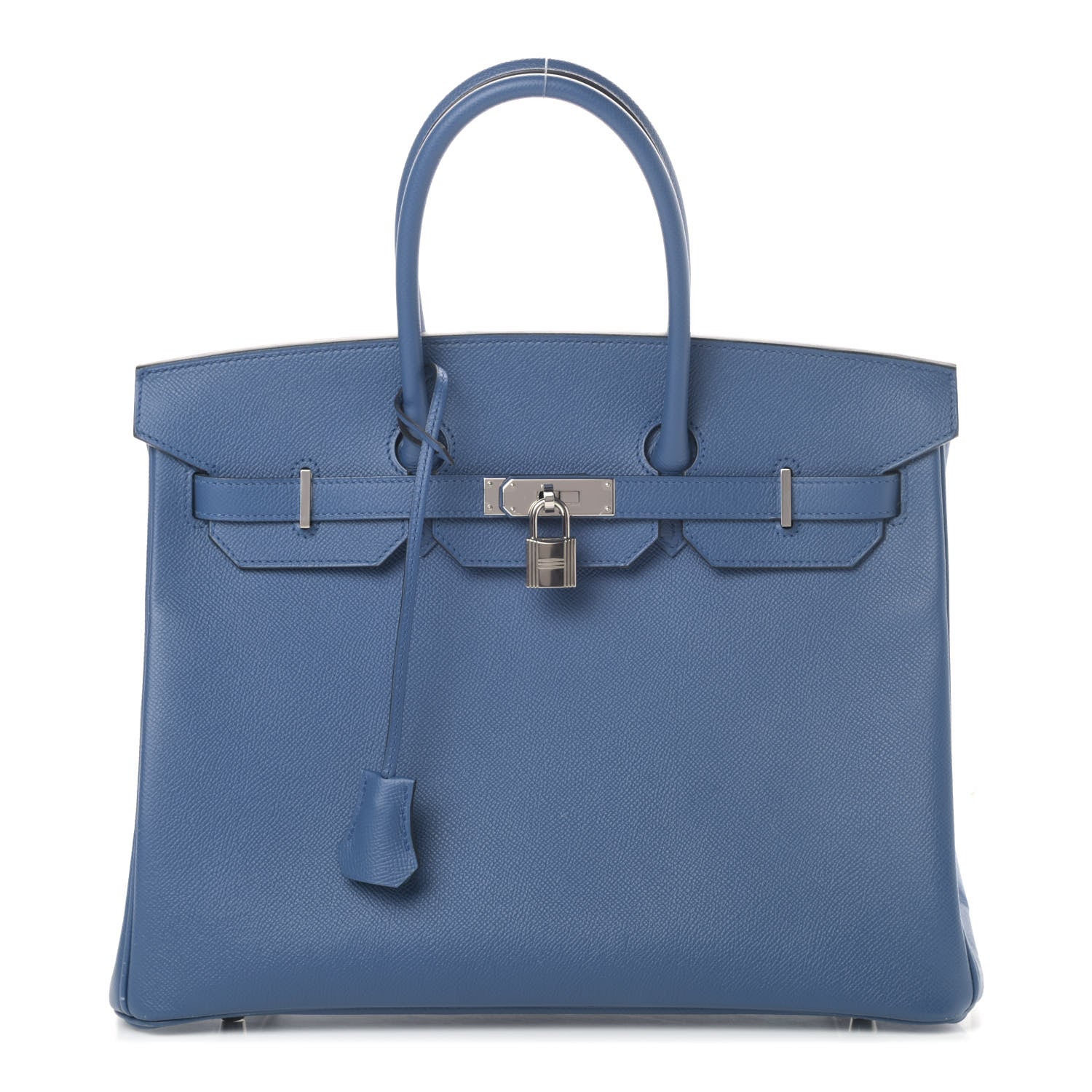 Hermes Epsom Birkin 35 Bleu Agate 1 of 11