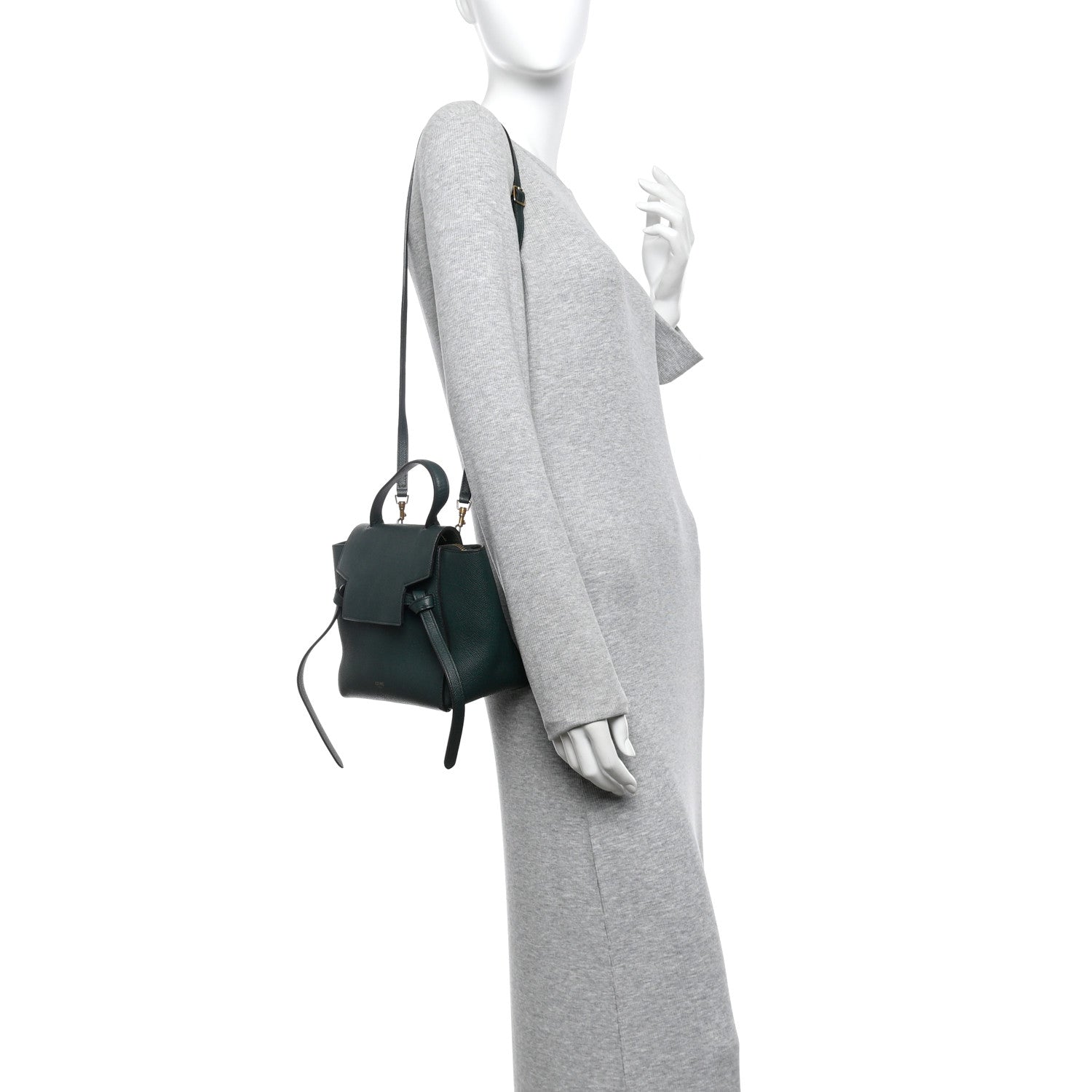Celine Grained Calfskin Nano Belt Bag Amazone 2 of 10