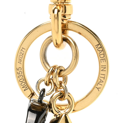 Louis Vuitton Blossom Dream Bag Charm Key Holder Gold 4 of 4