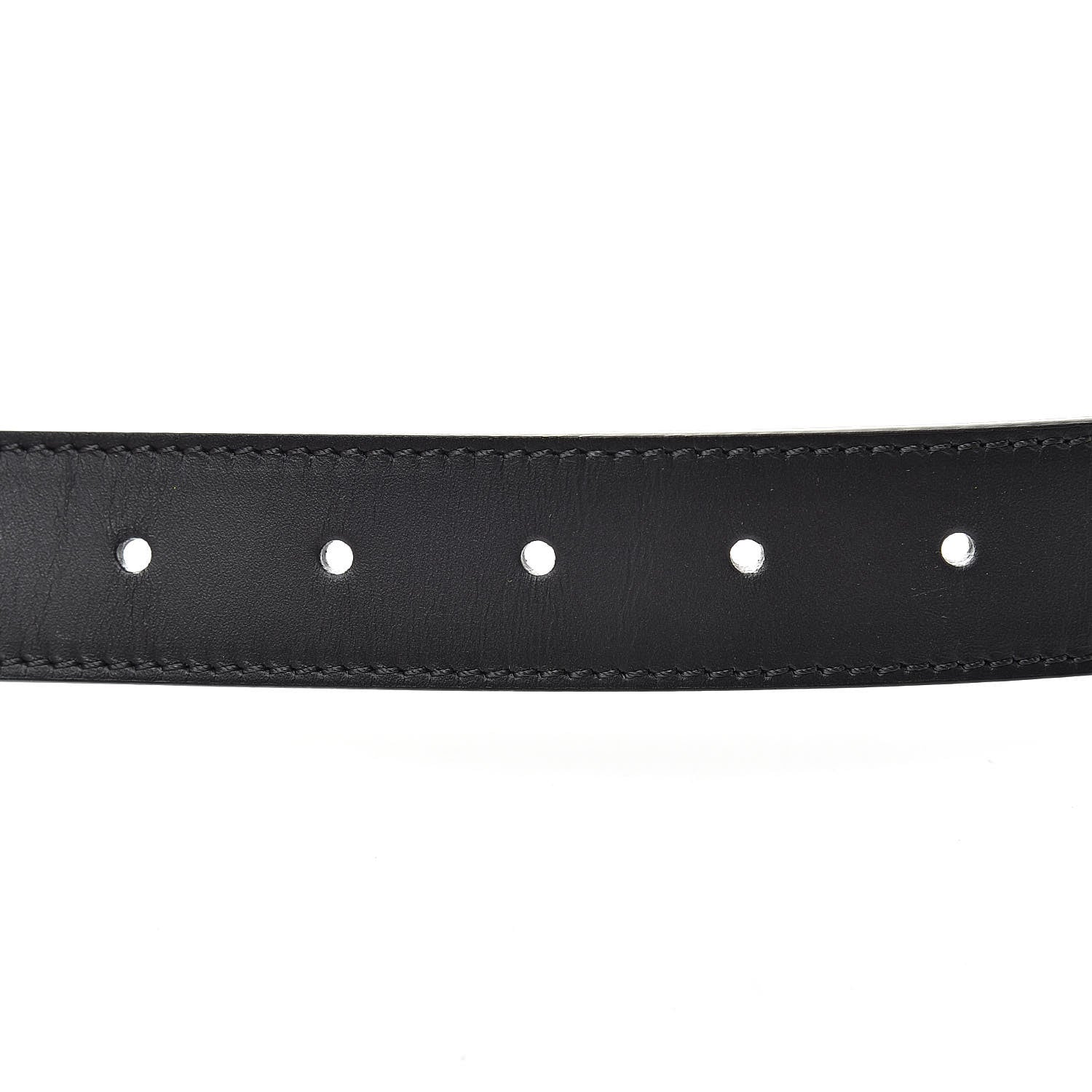 Gucci Calfskin Double G 30mm Belt 90 36 Black 5 of 7