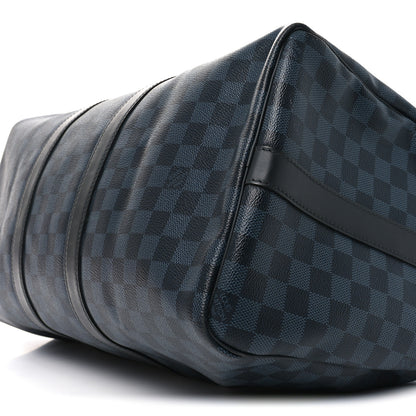 Louis Vuitton Damier Cobalt Keepall Bandouliere 45 8 of 8