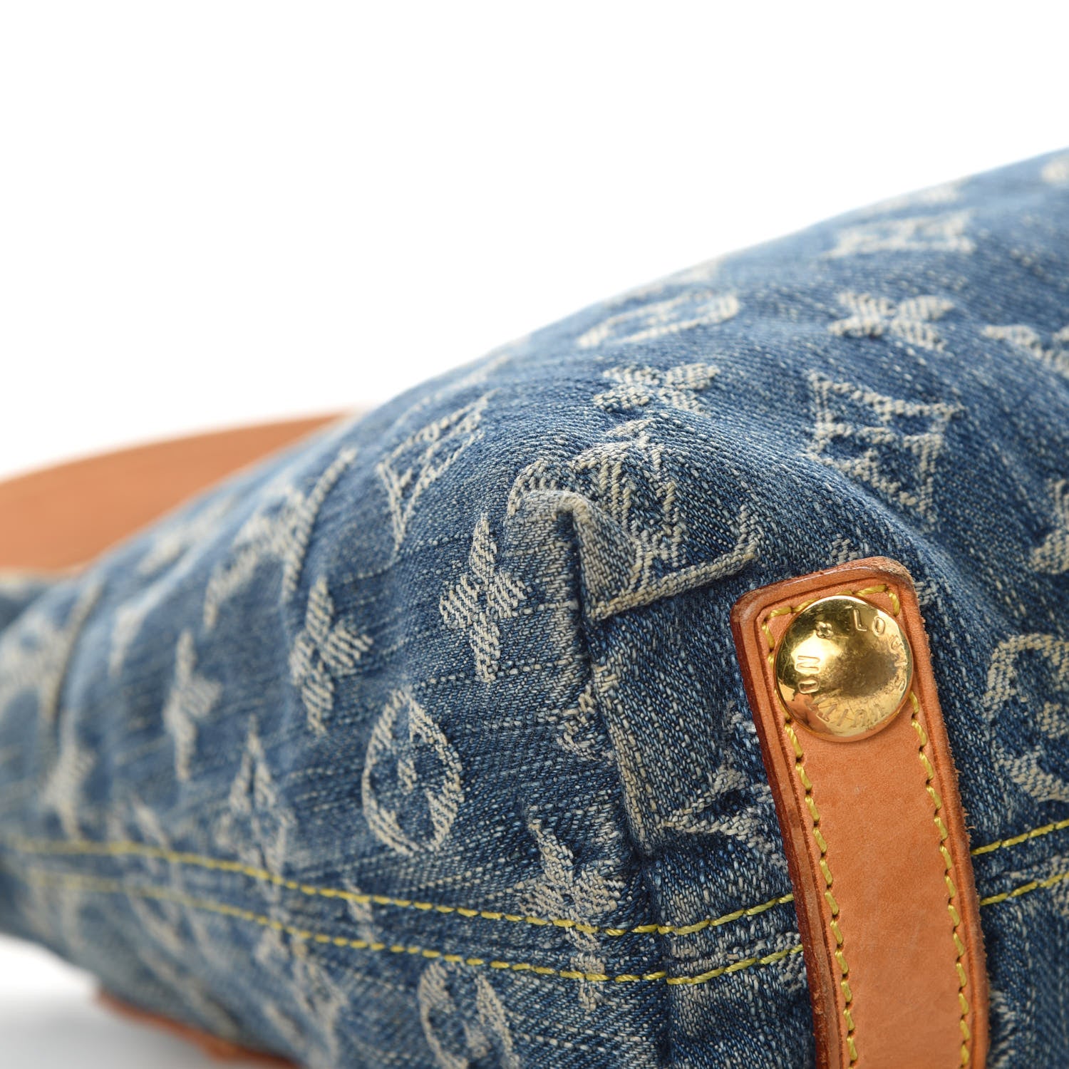 Louis Vuitton Monogram Denim Baggy PM Blue 12 of 17