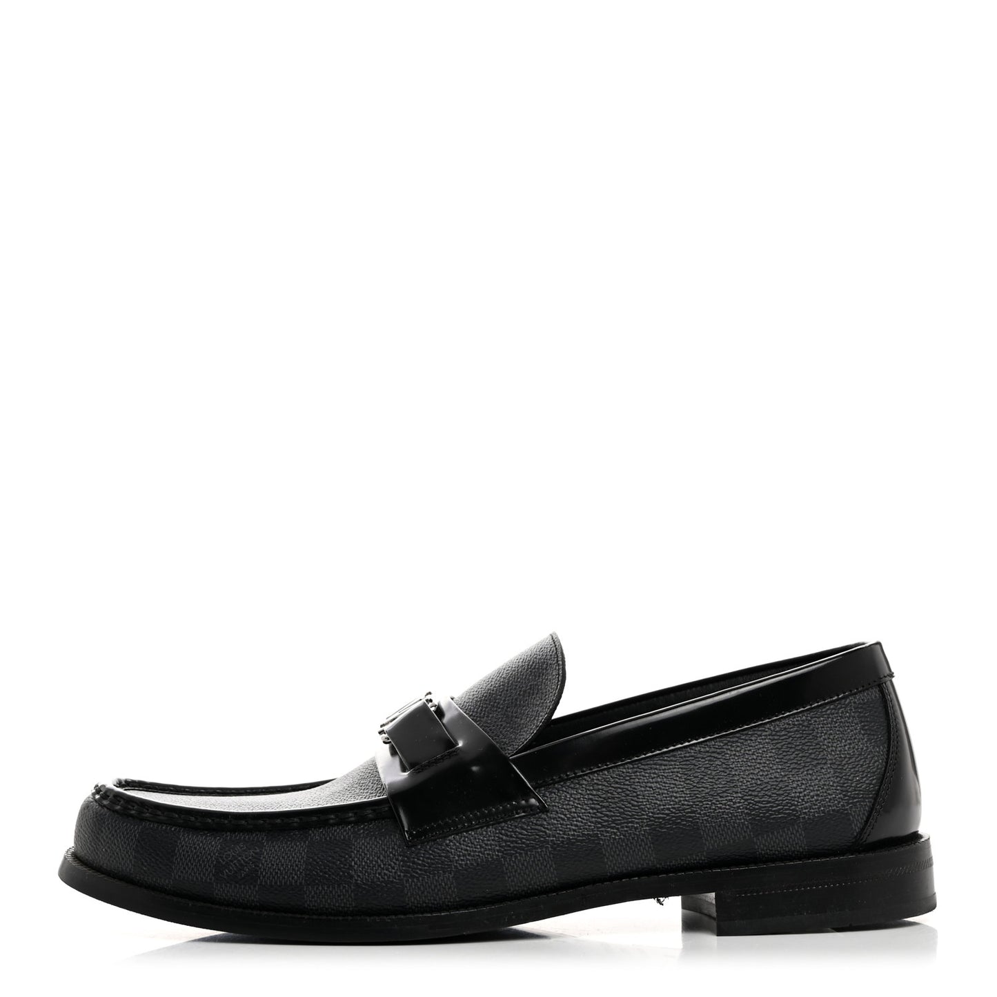 Damier Graphite Calfskin Mens Major Loafers 11