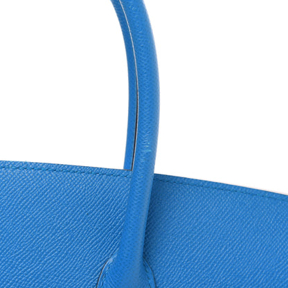 Hermes Epsom Birkin 35 Bleu Zanzibar 13 of 14