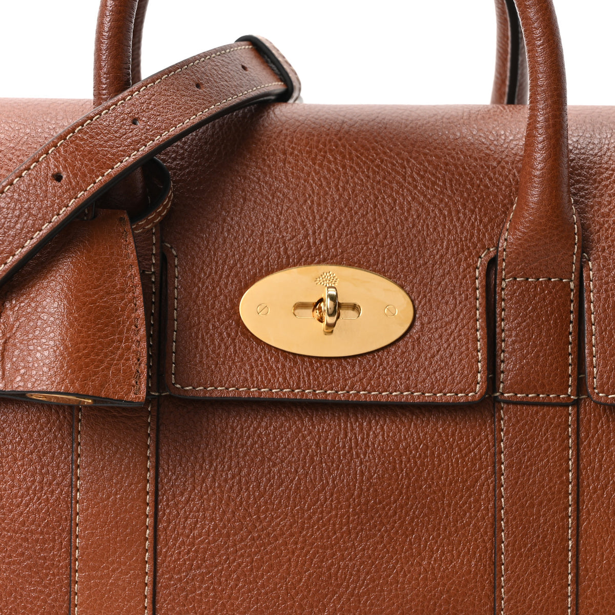 Classic Grain Small Bayswater Satchel Oak