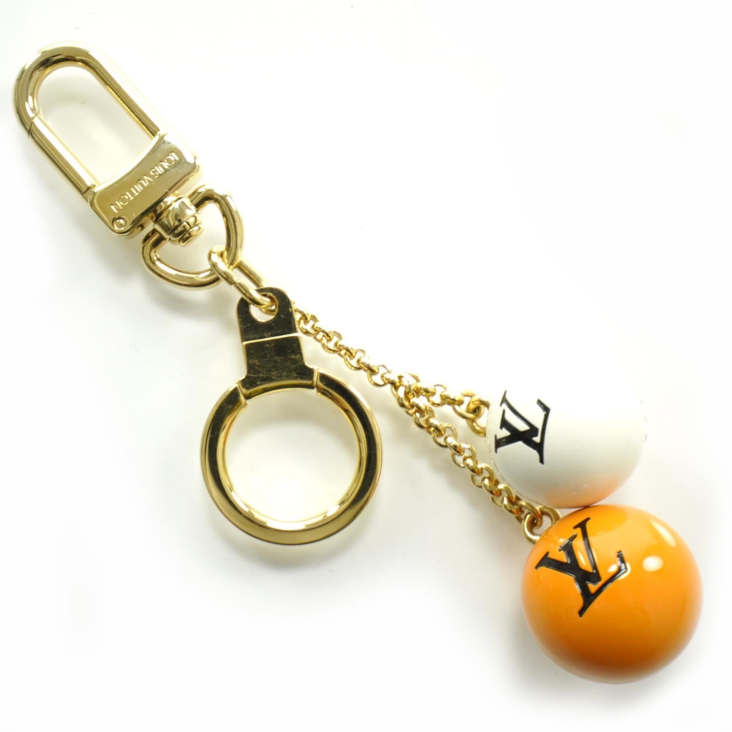 Louis Vuitton Halloween Jack and Lucie Key Cles Orange 2 of 4
