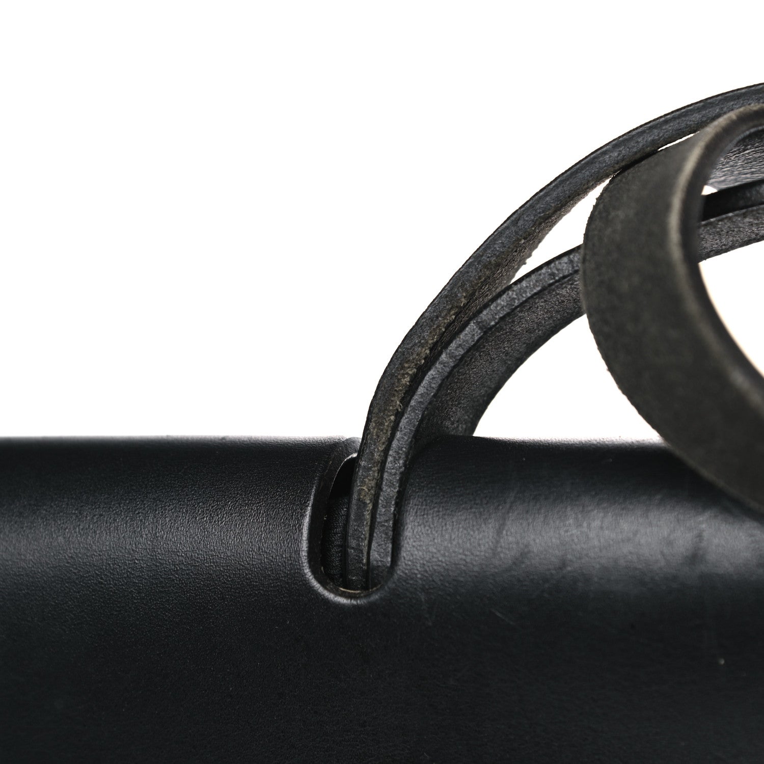 Hermes Toile Vache Calfskin Herbag 39 MM Black 17 of 19