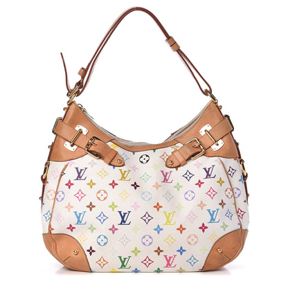 Louis Vuitton Monogram Multicolor Greta White 1 of 9