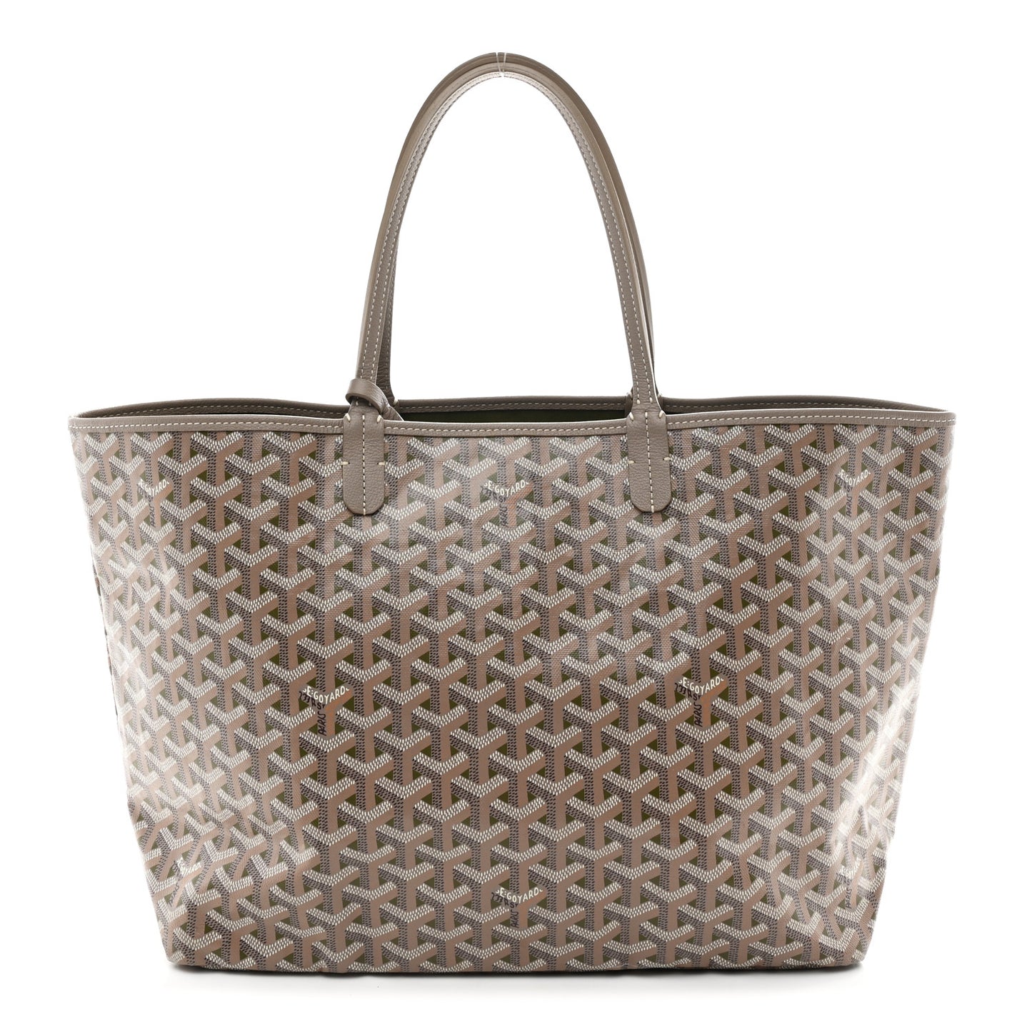 Goyardine Saint Louis Claire Voie PM Grege Khaki