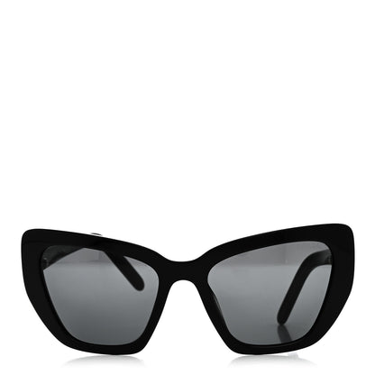 Prada Acetate Cat Eye Sunglasses SPR 08V Black 2 of 6