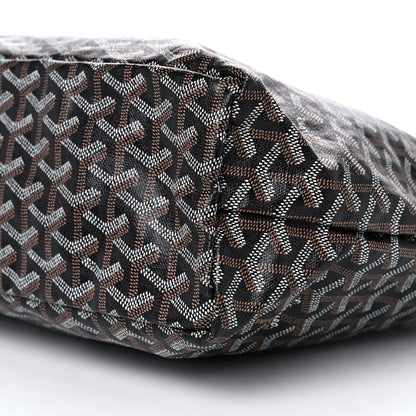 Goyard Goyardine Fidji Zip Hobo Black 6 of 14