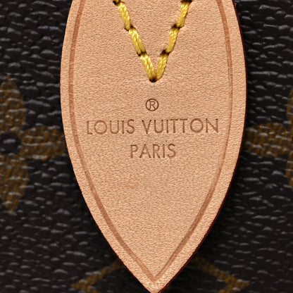 Louis Vuitton Monogram Speedy Bandouliere 20 Black 6 of 10