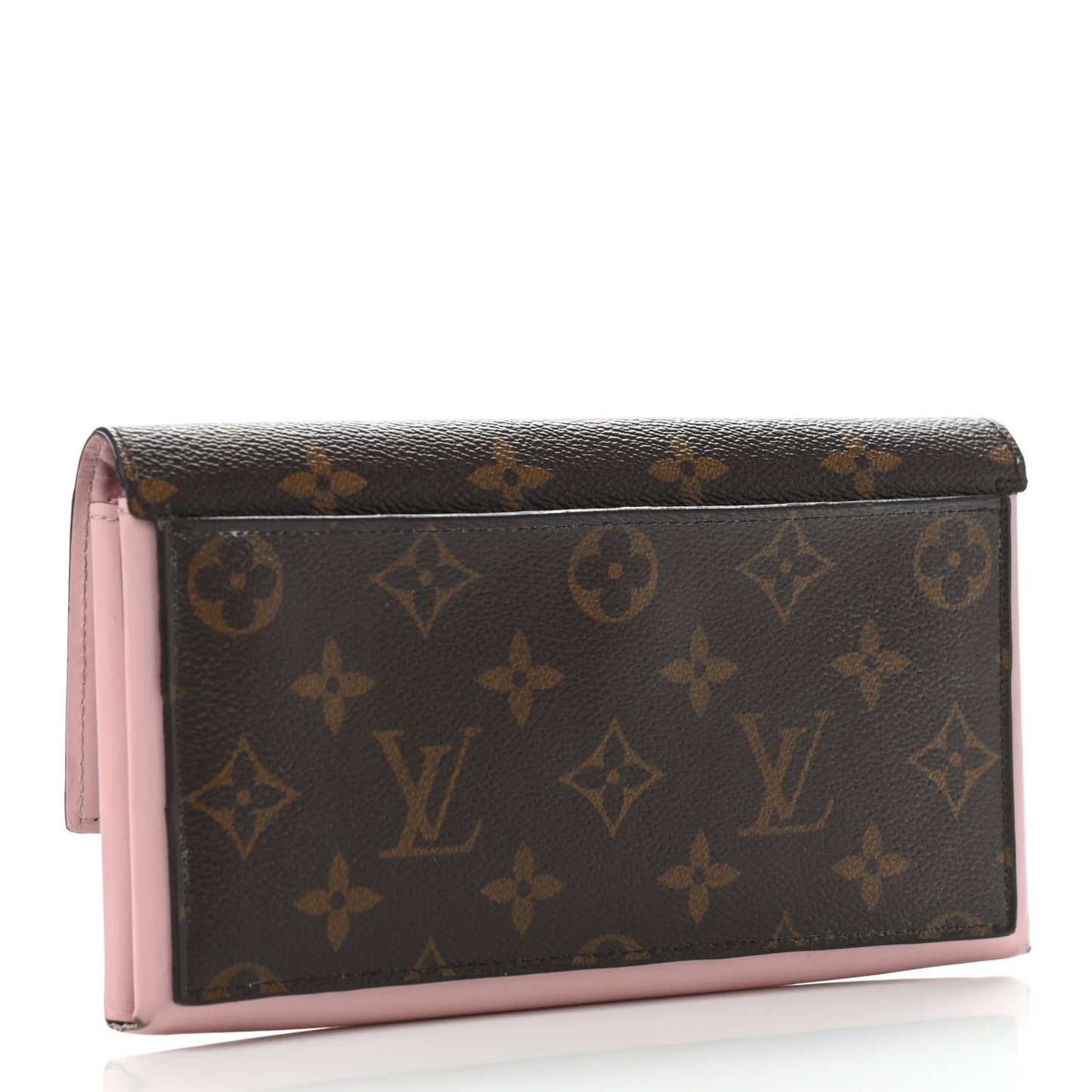 Monogram Flore Wallet Rose Ballerine
