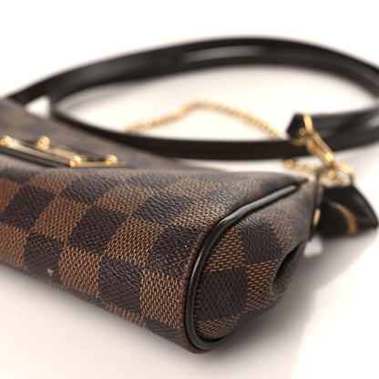 Louis Vuitton Damier Ebene Eva Clutch 9 of 11