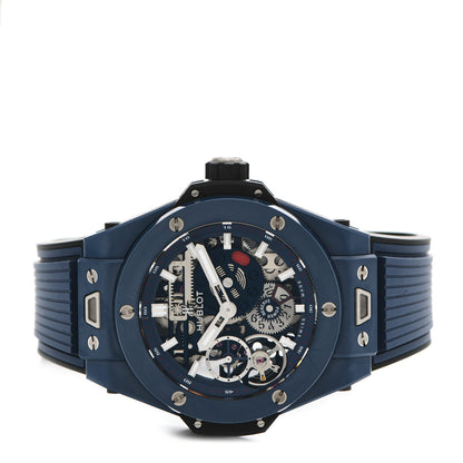 Hublot Ceramic Rubber 45mm Big Bang Meca-10 Automatic Watch Blue 414.EX.5123.RX 2 of 5