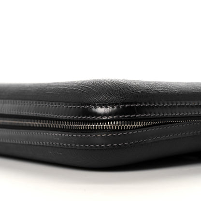 Gucci Coated Canvas Interlocking G Large Garment Hard Case Travel Bag Black 12 of 15