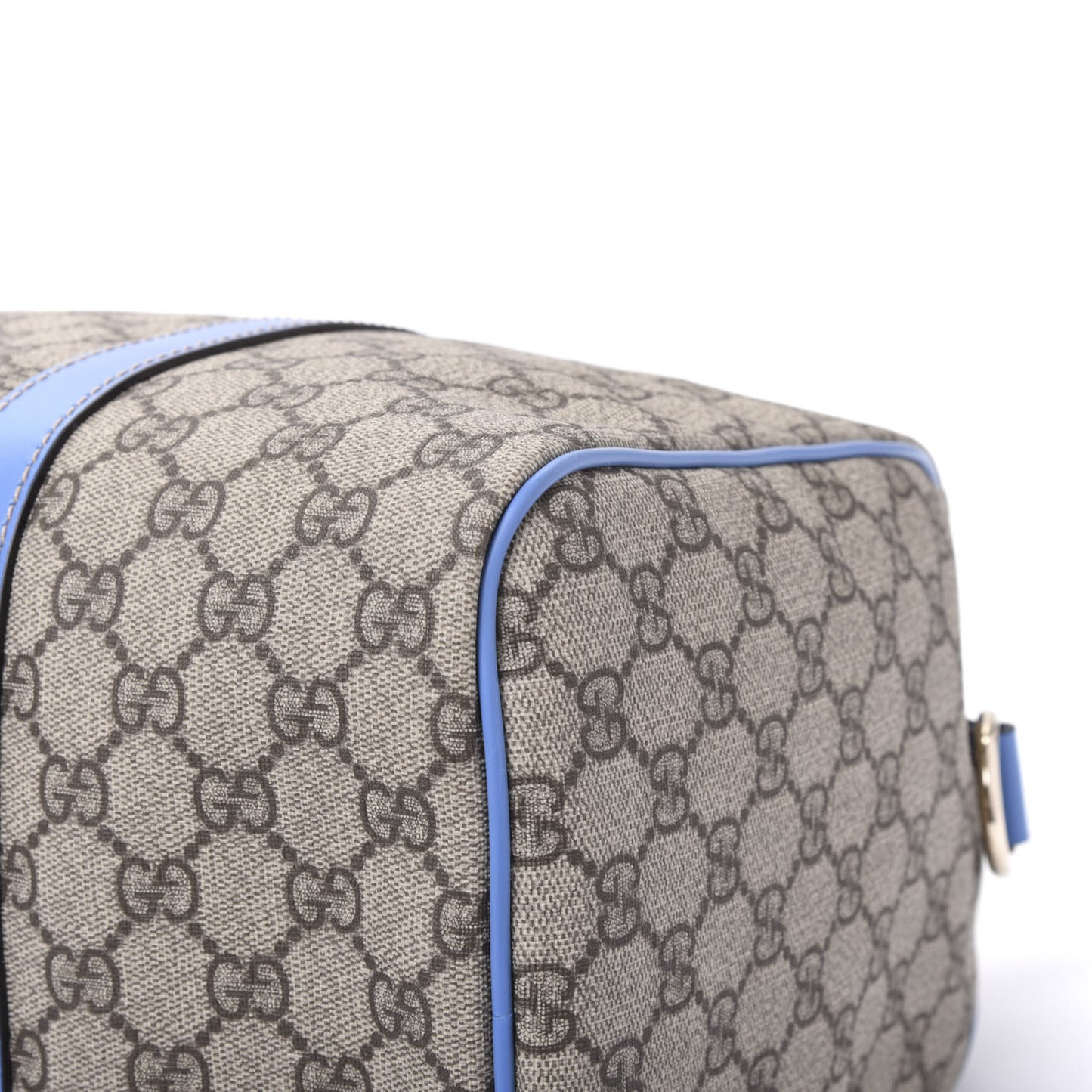 GG Plus Monogram Medium Joy Boston Light Blue