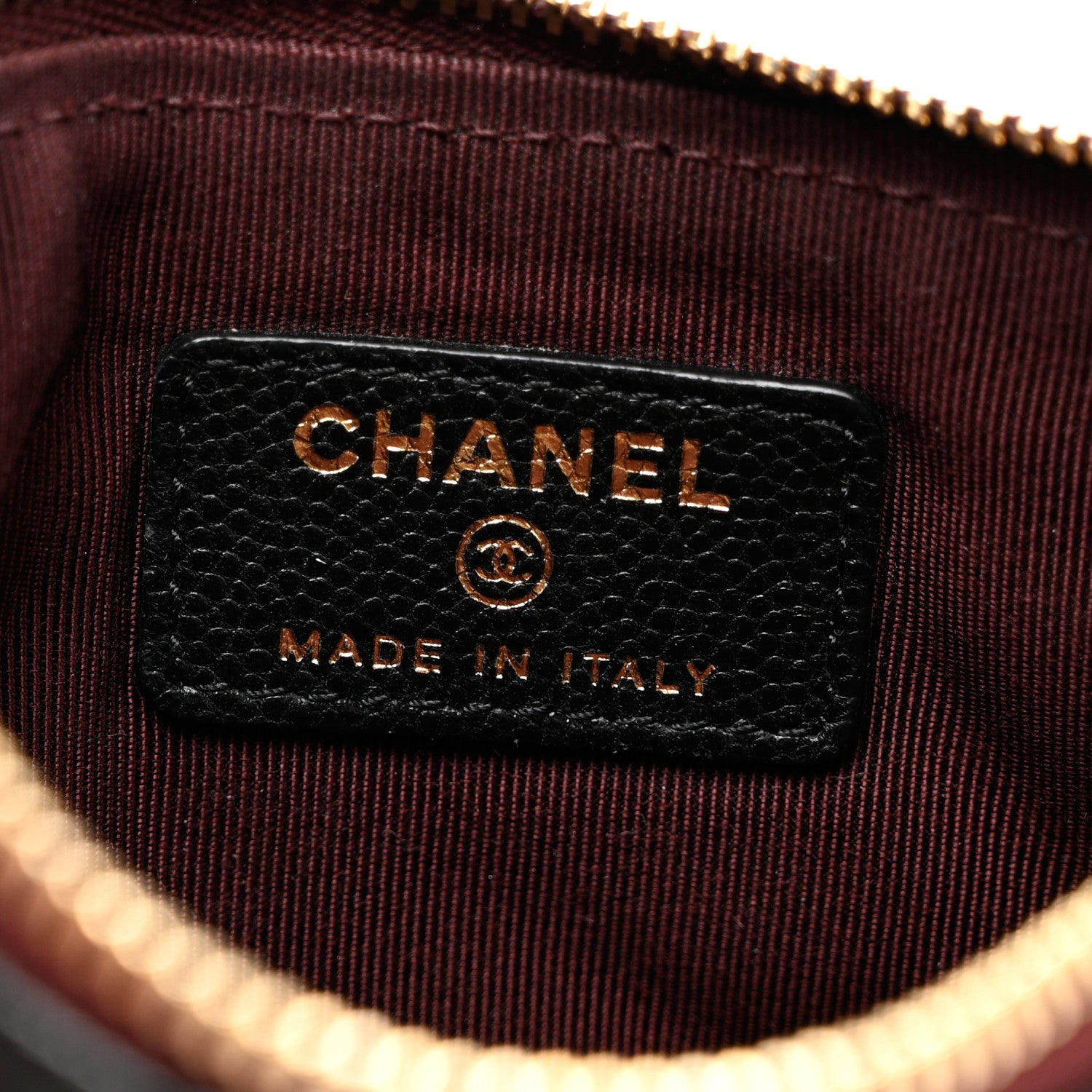 Chanel Caviar Quilted Small Pouch Black 6 of 8