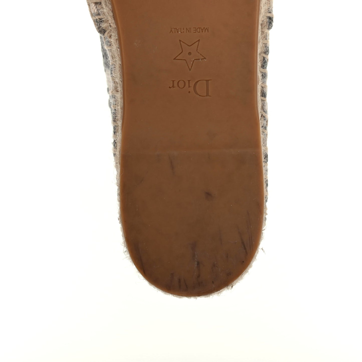 Oblique Embroidered Granville 15mm Espadrilles 38 Grey Stone