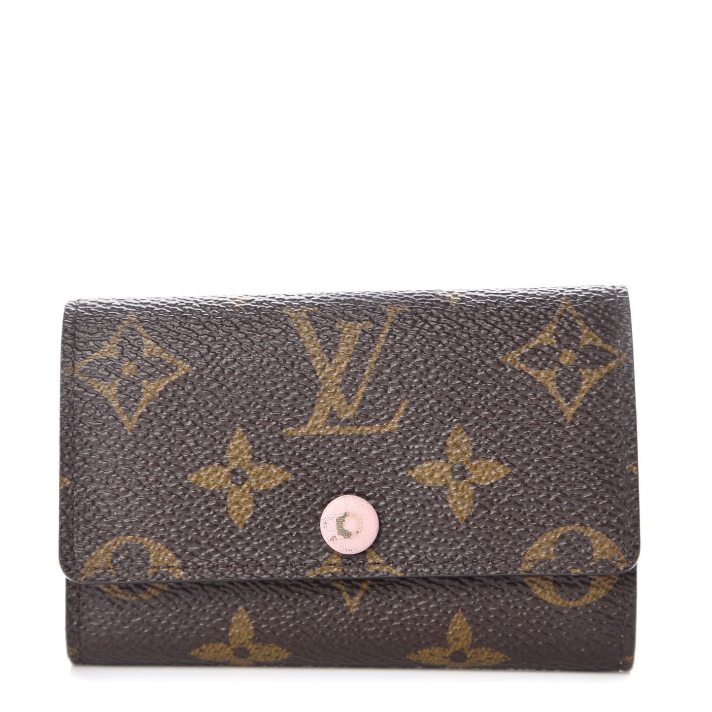 Monogram Multicles 6 Key Holder Rose Ballerine