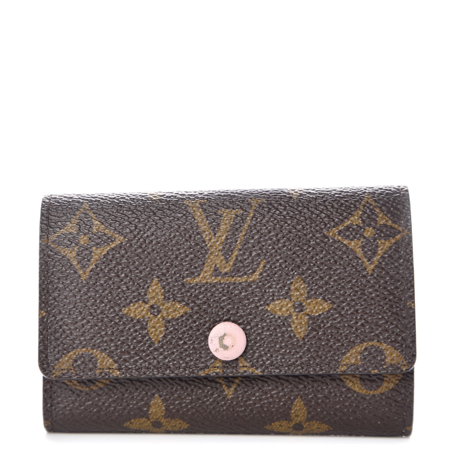 Louis Vuitton Monogram Multicles 6 Key Holder Rose Ballerine 1 of 8