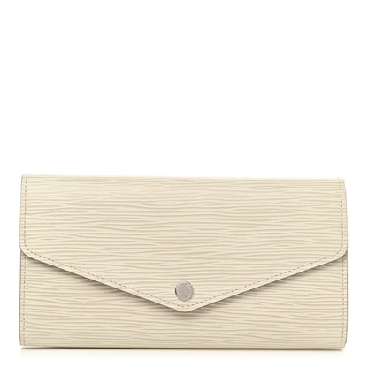 Louis Vuitton Epi Sarah Wallet NM Ivory 1 of 5