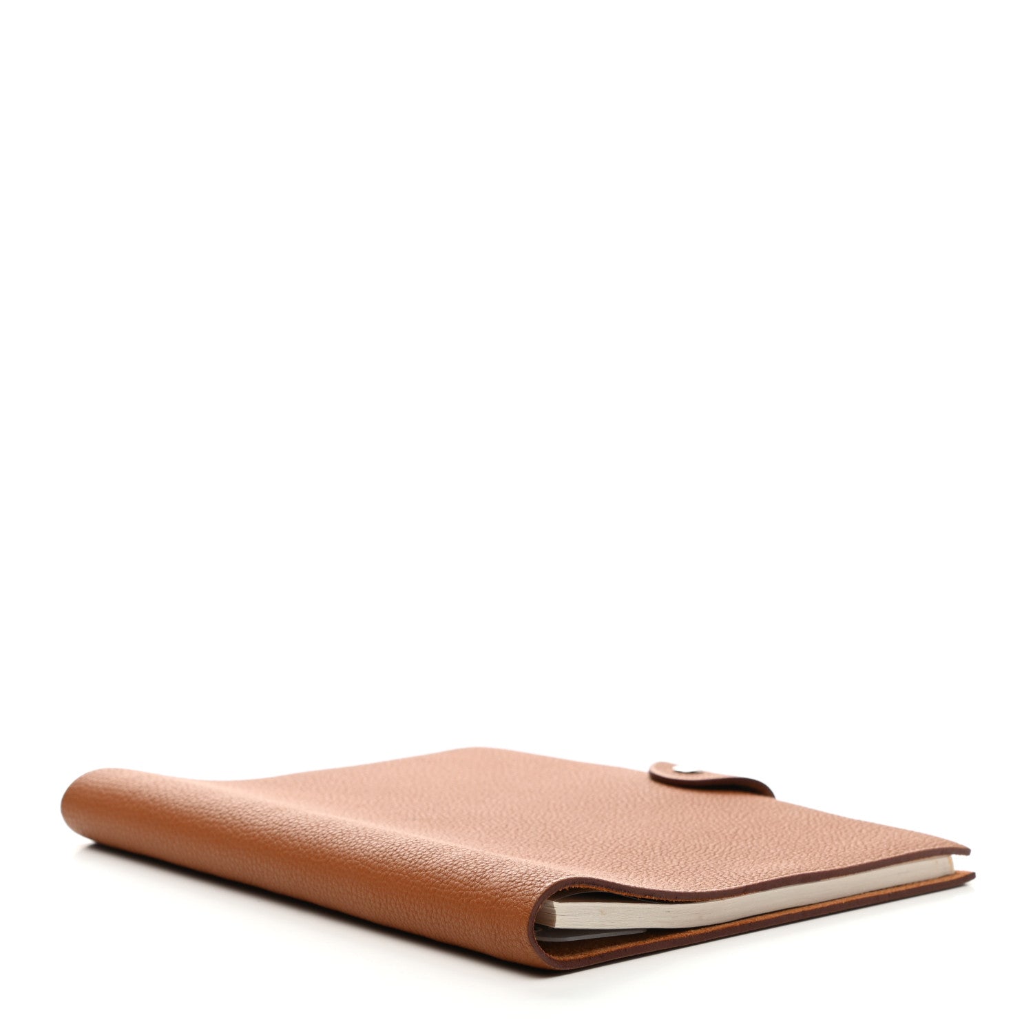 Hermes Togo Ulysse MM Notebook Cover Gold 4 of 9