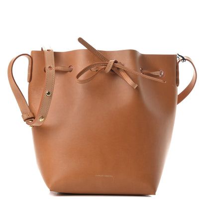 Mansur Gavriel Calfskin Mini Bucket Bag Cammello Rosa 3 of 10