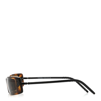Chanel Rectangle Sunglasses 5036 Tortoise 3 of 7