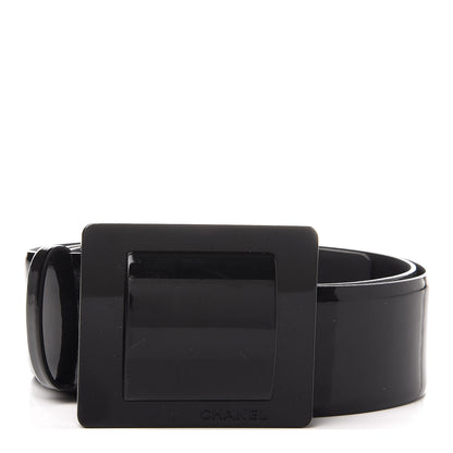 Chanel Patent Calfskin Belt 95 38 Black 1 of 9