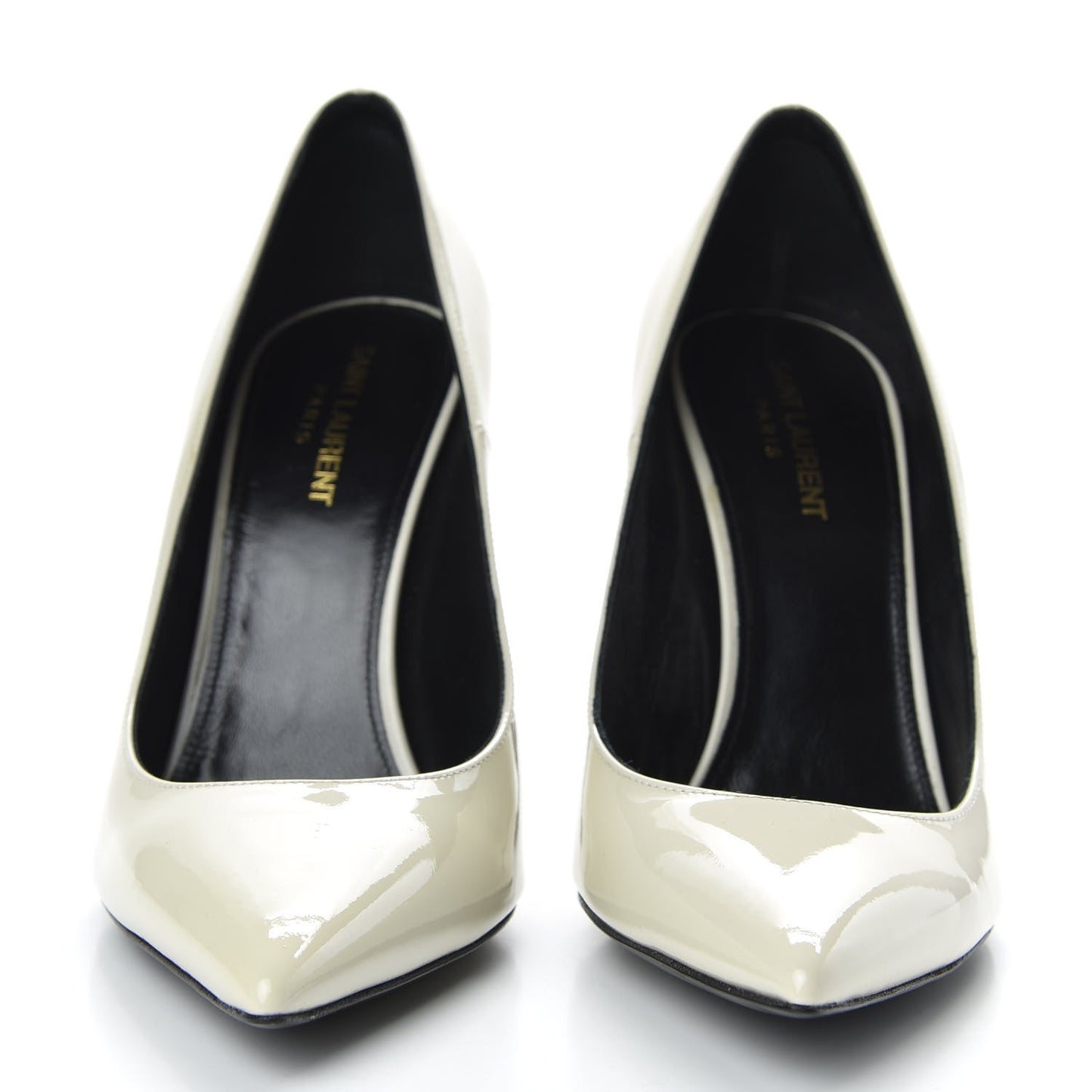 Calfskin Opyum 100 Pumps 39.5 White