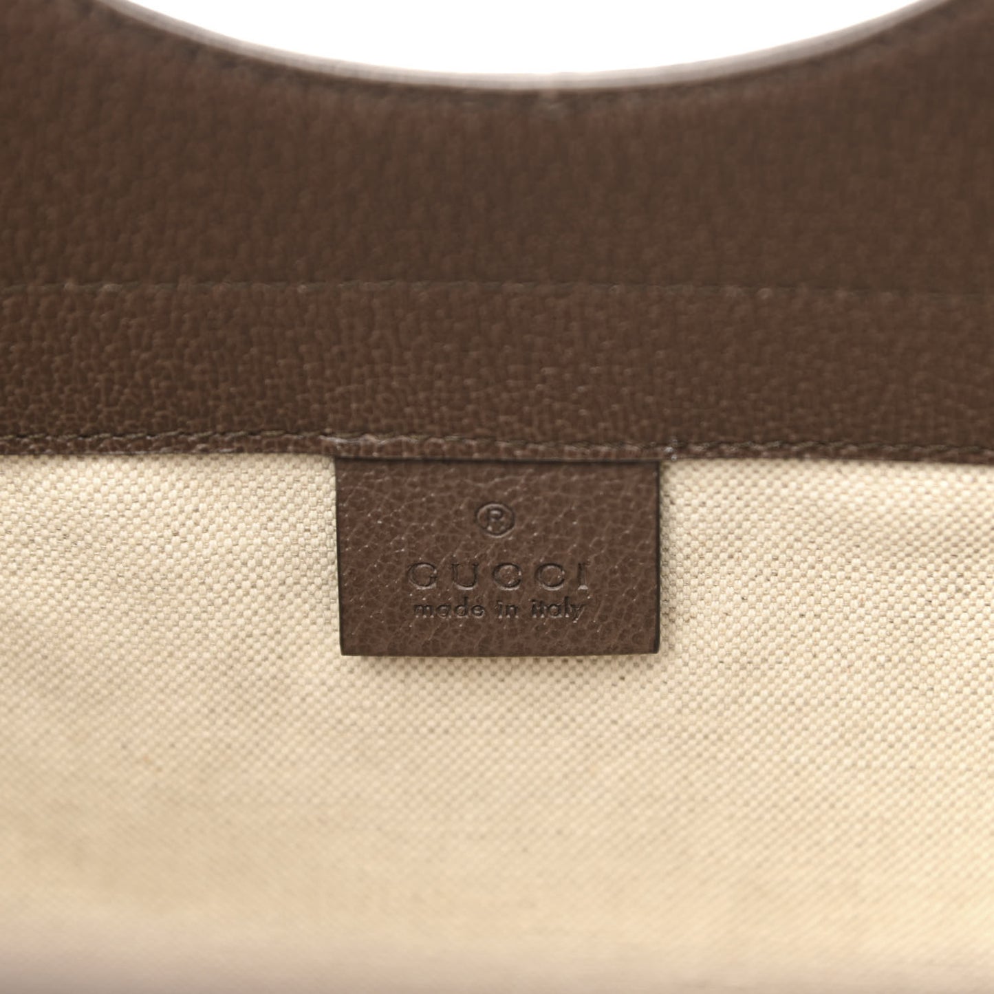 Mini Vintage GG Supreme Monogram Slip Handle Tote Beige New Acero