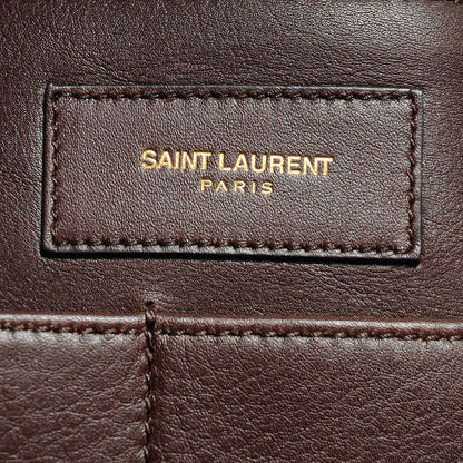 Saint Laurent Leather Medium Classic Y Cabas Brown 7 of 10